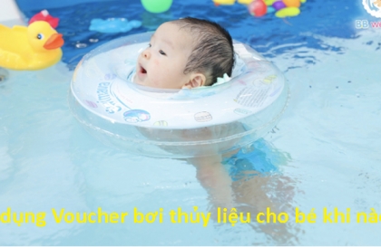 Voucher bơi thủy liệu cho bé